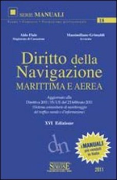 diritto della navigazione marittima e aerea