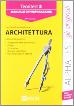 teoritest 3 (archit.) (fuori catalogo)