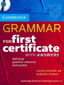 cambridge grammar for first certificate - with audio cd