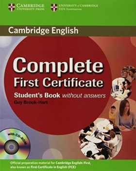 complete first certificate sb NO key