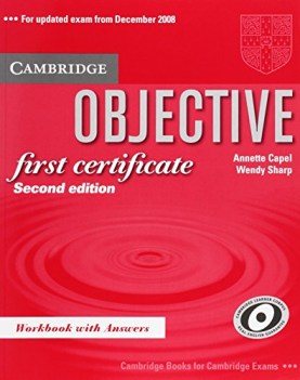 objective first certificate, wbook + key