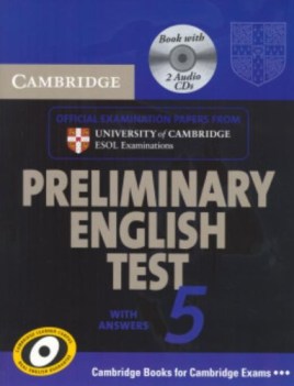 cambridge preliminary english test 5 + cd