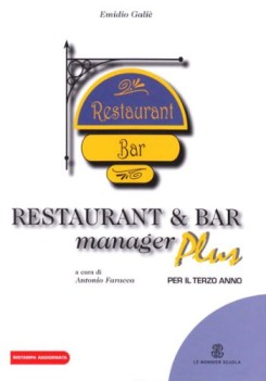 restaurant e bar manager PLUS x 3 ipsar