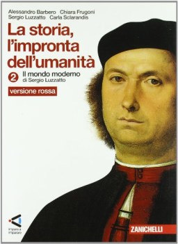 storia l\'impronta dell\'umanita 2 (rossa)