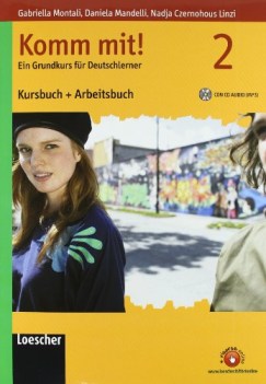 komm mit! 2, kursbuch + arbeitsbuch + cd