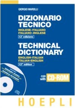 dizionario tecnico ing-ita/ita-ing GRANDE +cdrom