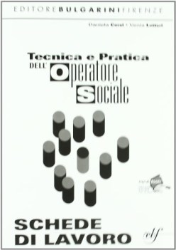 tecnica e pratica dell\'op 1 sociale