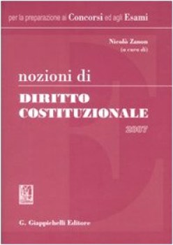 nozioni di diritto costituzionale