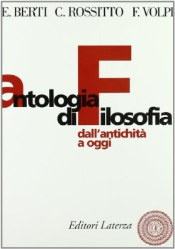 antologia di filosofia