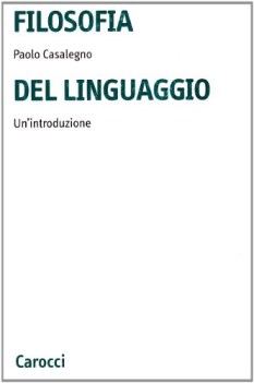 filosofia del linguaggio