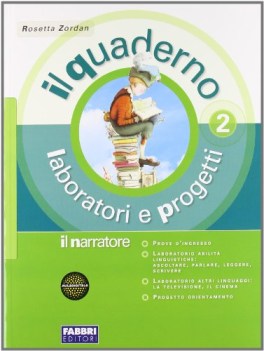 narratore 2 + quaderno + letteratura