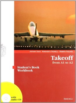 takeoff - from a1 to a2 1 student\'s book + workbook + cd audio fc12