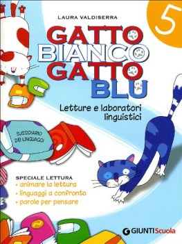 gatto bianco gatto blu 5 VEDI 8809742444