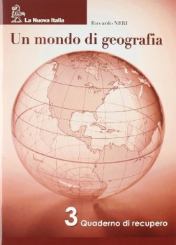 mondo di geografia set 3 3 vol. 3 + quaderno recupero