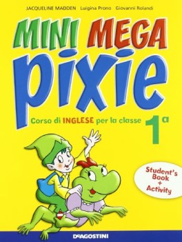 mini mega pixie vol 1 1 student book + activity book