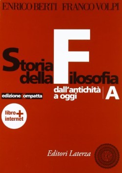 storia della filosofia ed. compatta dall\'antichita ad oggi