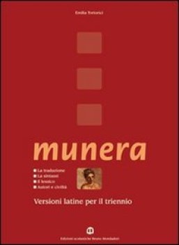 munera  versioni latine per il triennio