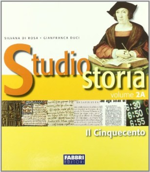 studio storia set 2 2 cinquecento + seicento + settecento