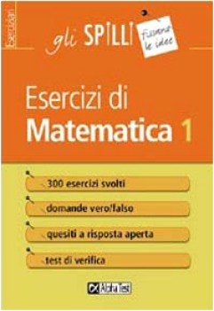 esercizi di matematica 1