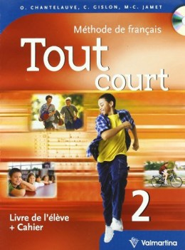 tout court 2 livre/cahier+cdaudio+livret