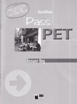 pass pet Answer Key