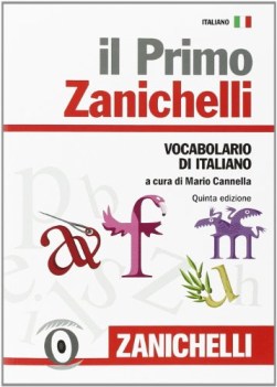 primo zanichelli vocab. elem. ital. fc18 5ed