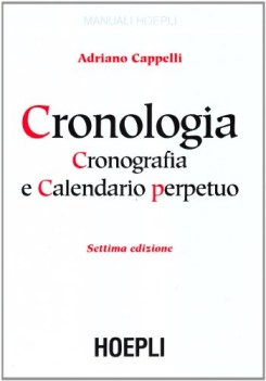 cronologia cronografia e calendario perpetuo