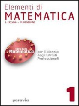 elementi di matematica 2 2 per il biennio degli istituti professionali