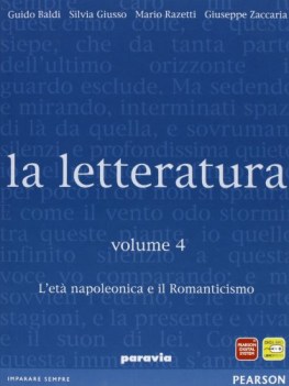 Letteratura 4 l\'eta napoleonica e il romanticismo