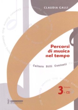 percorsi di musica nel tempo 3 +cdaudio