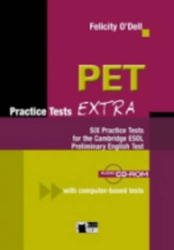 pet practice tests extra+1 audio cd-rom + 1 audio cd  six practice tests for cam