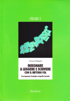 insegnare a leggere e a scrivere VOLUME 3