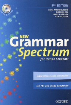 new grammar spectrum (0600)+cd+pet civilta companion