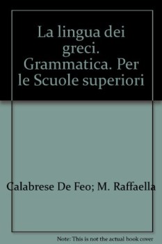 lingua dei greci  grammatica fc10