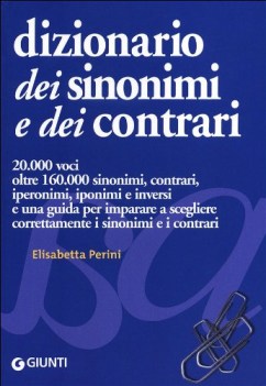 dizionario sinonimi e contrari