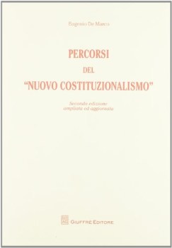 percorsi del nuovo costituzionalismo