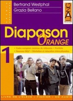 diapason orange 1 livre+ficher+portfolio+cdaudio