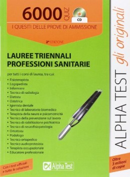 6000 quiz profess.sanitarie+cd lauree triennali