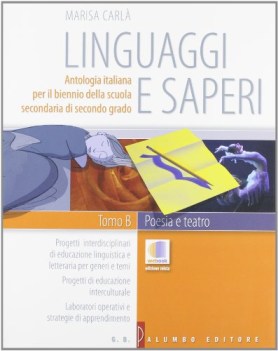 linguaggi e saperi B poesia e teatro