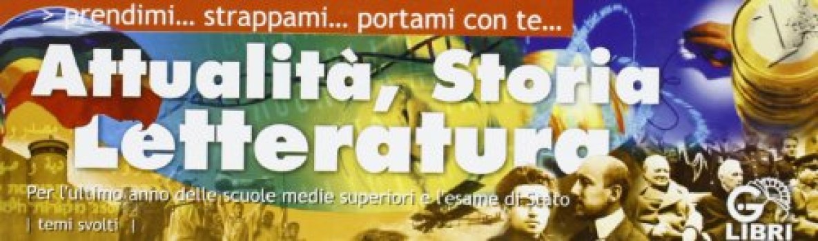 attualita storia letteratura