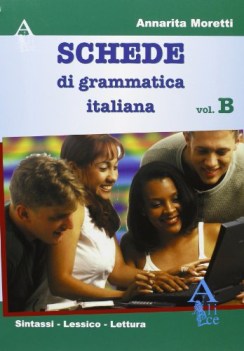 schede di grammatica italiana 2 sintassi lessico comprensione