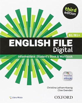 english file digital interm. 3rd. MISTO pack with key