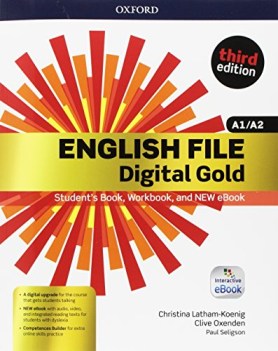 english file dig.gold a1-a2 packkey 3rd edit. fcNO PRENO