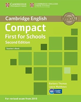 compact first for schools teacher\'s book 2nd