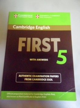 cambridge english first certificate level 5 students book with key