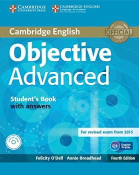 Objective advanced 4ed students book with answers with cdrom