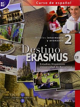 destino erasmus 2 con cd audio per le scuole superiori