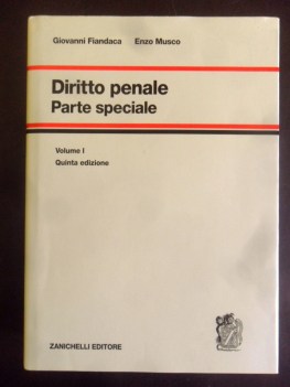 diritto penale parte speciale volume 1