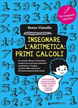 insegnare l\'aritmetica primi calcoli 1