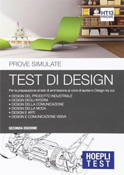 hoepli test 13 di design prove simulate per la preparazione ai corsi di laurea